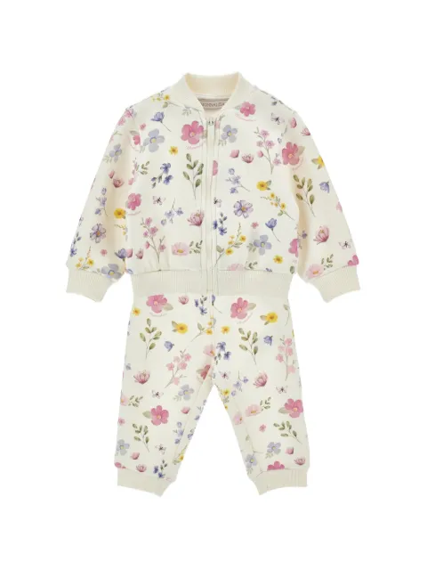 Monnalisa floral-print tracksuit set (set of two)