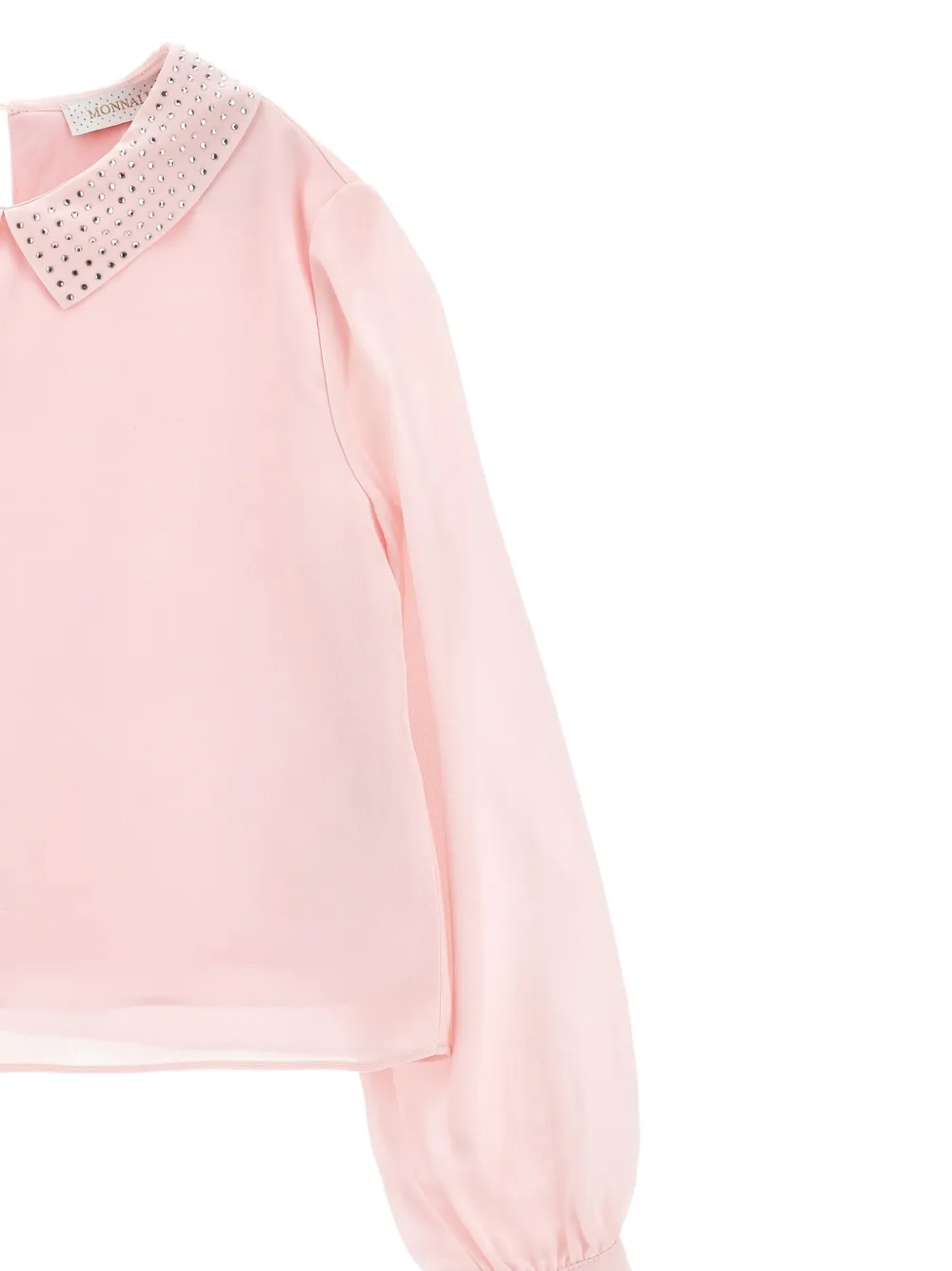 Monnalisa Blouse verfraaid met stras Roze