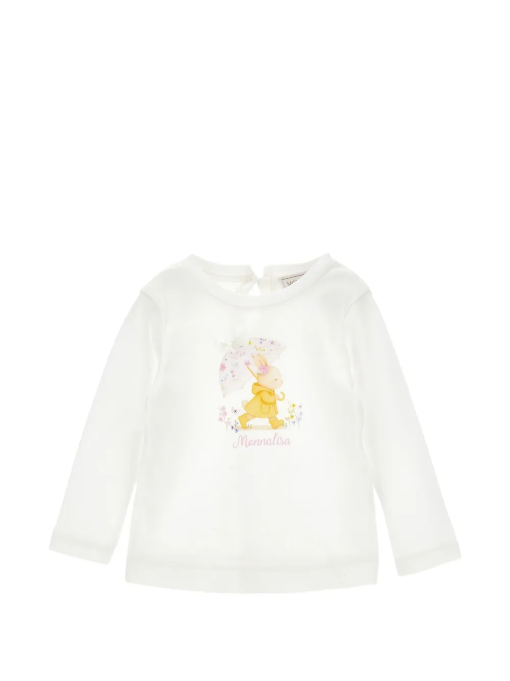Monnalisa T-shirt con stampa - Bianco