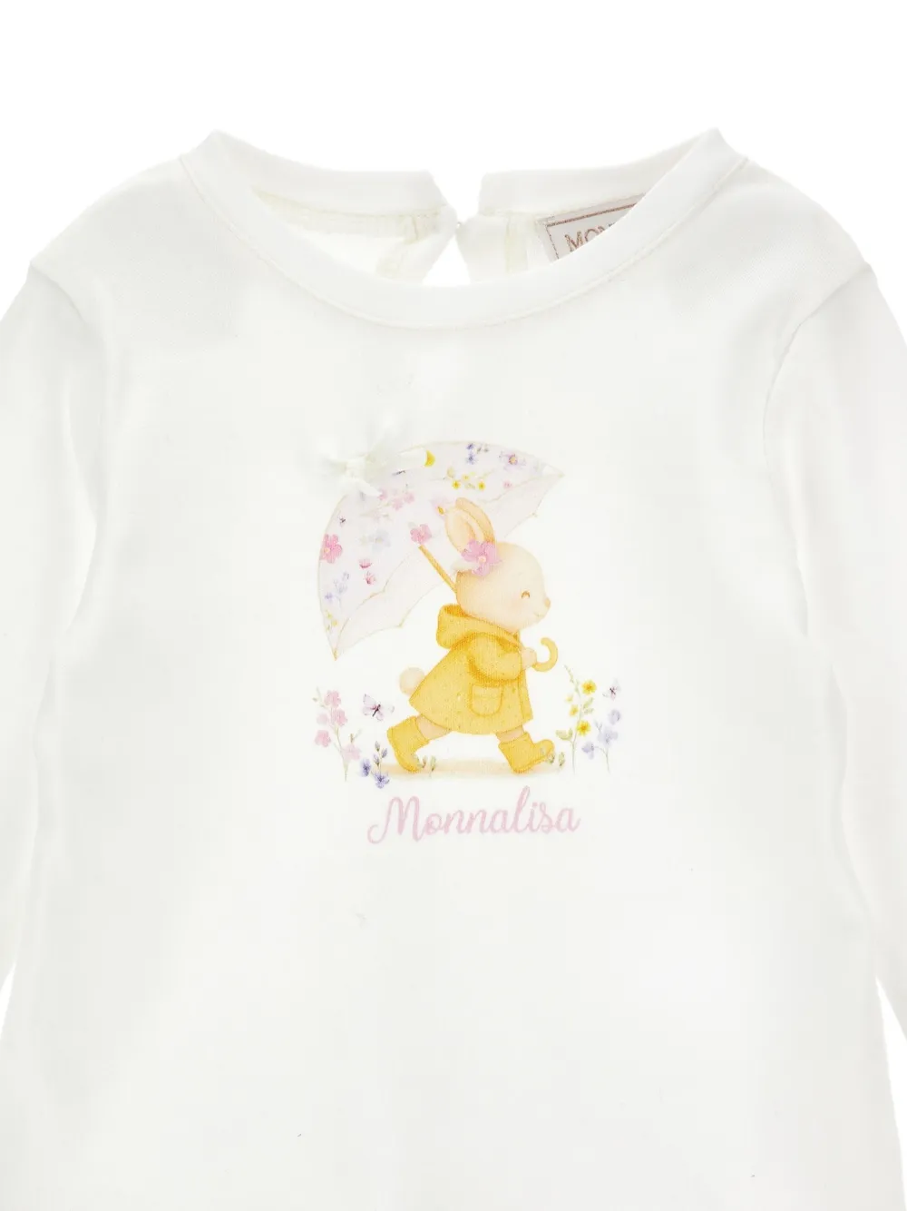 Monnalisa T-shirt met print Wit