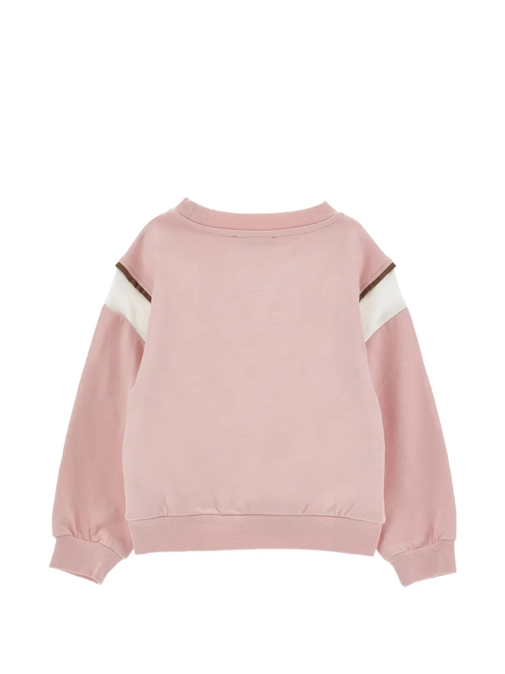 Monnalisa Sweater met grafische print Roze