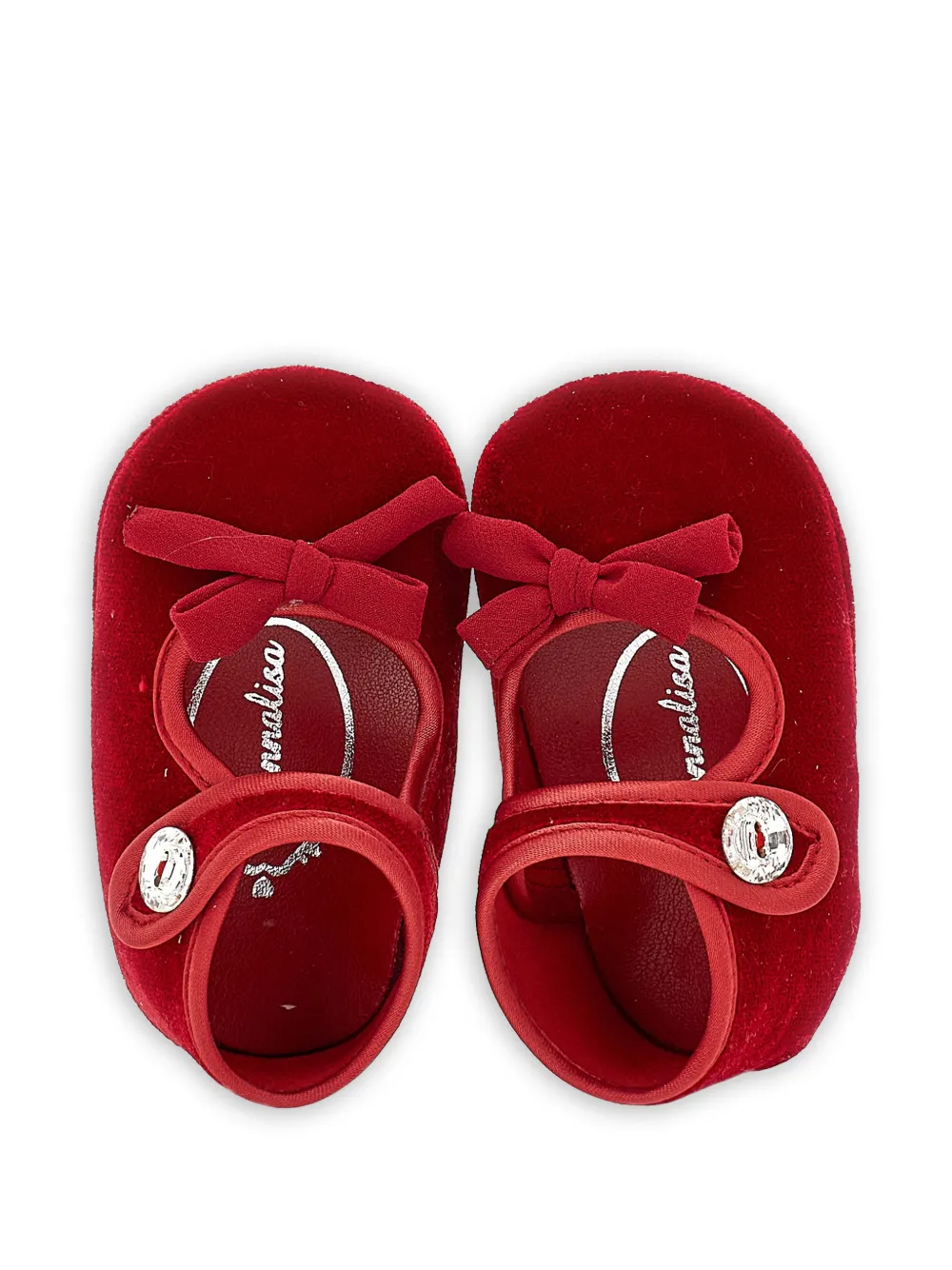 Monnalisa Schoenen met strikdetail Rood