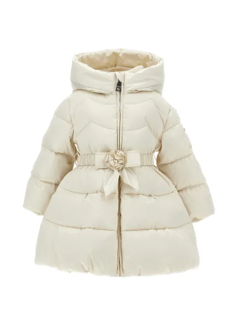 Monnalisa belted padded jacket