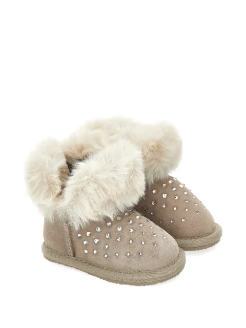 Monnalisa botas con detalles de cristales