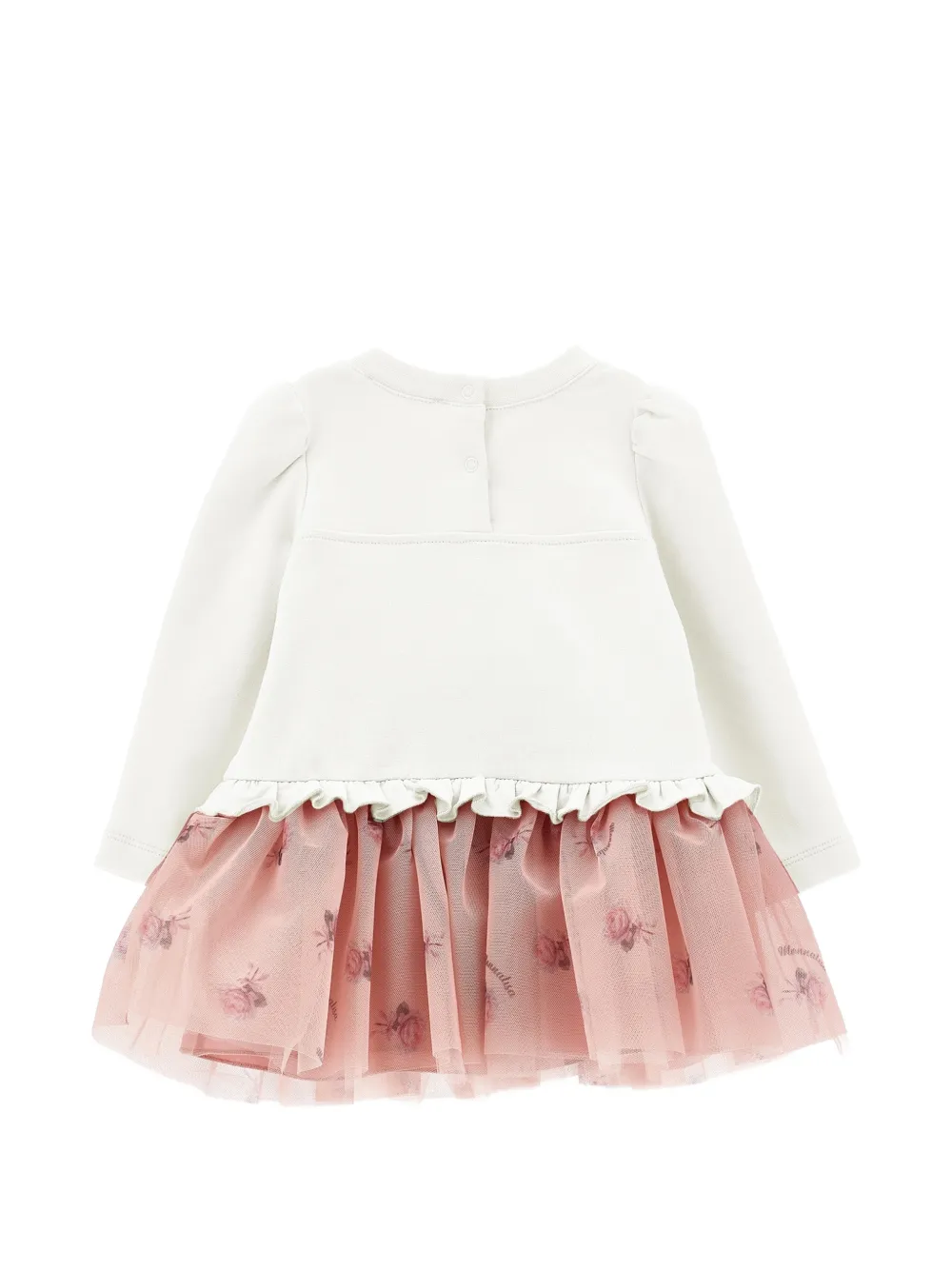 Monnalisa Jurk met print Wit