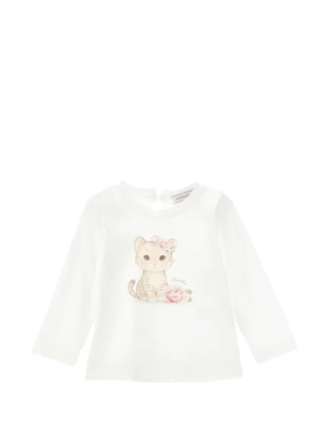 Monnalisa Langarmshirt mit grafischem Print