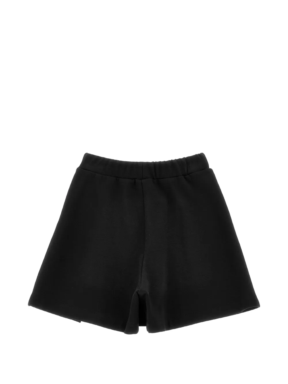 Monnalisa Geplooide shorts verfraaid met hart Zwart