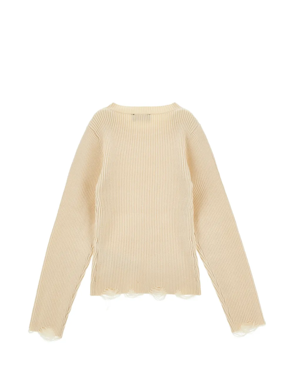 Monnalisa Sweater met logoplakkaat Beige