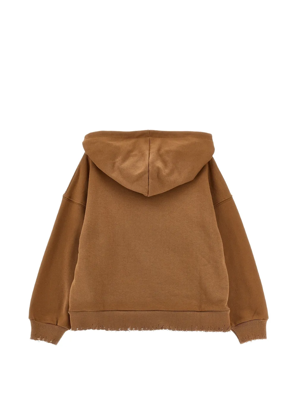 Monnalisa Hoodie verfraaid met stras Bruin