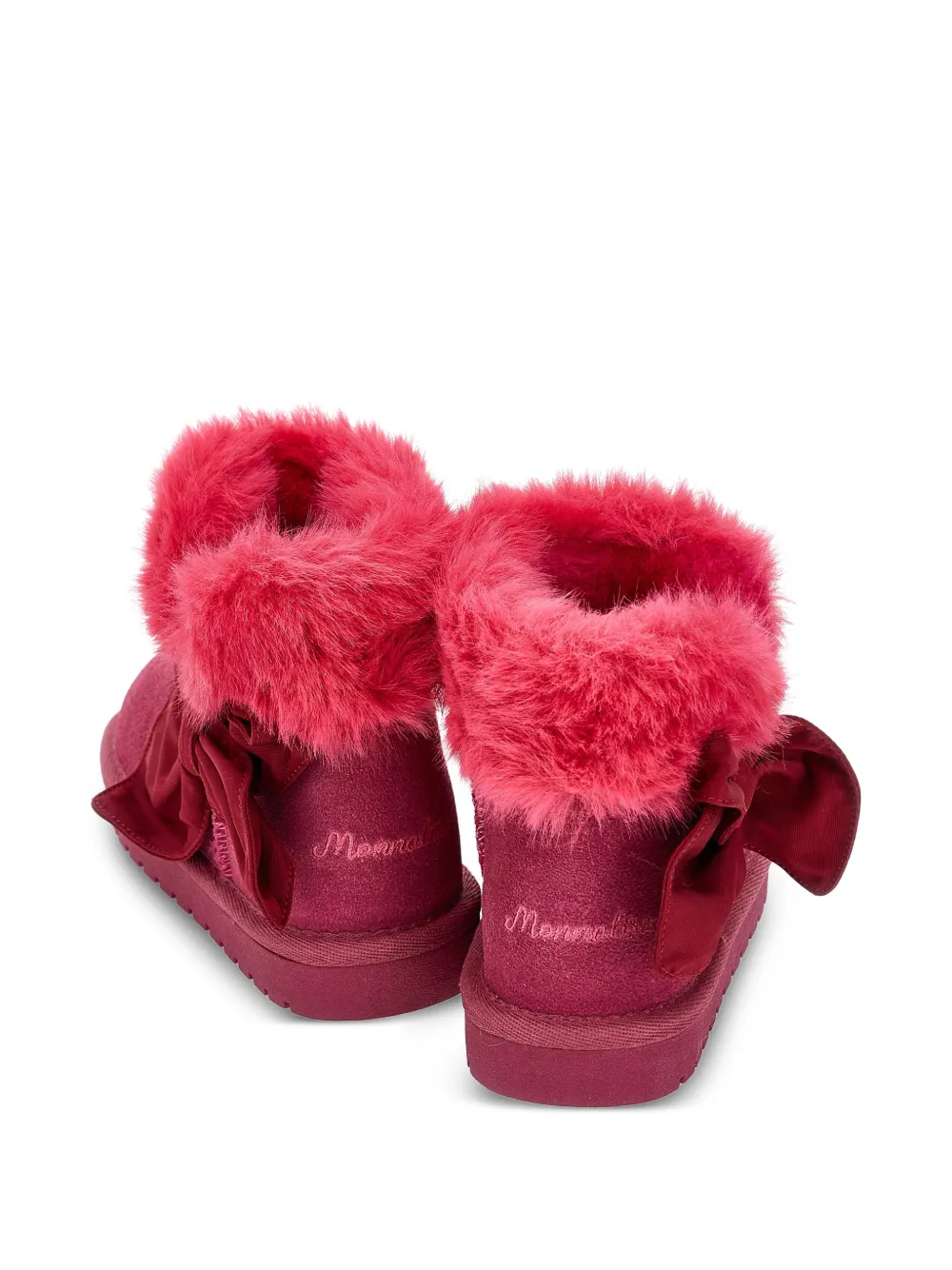 Monnalisa Laarzen met strikdetail Roze