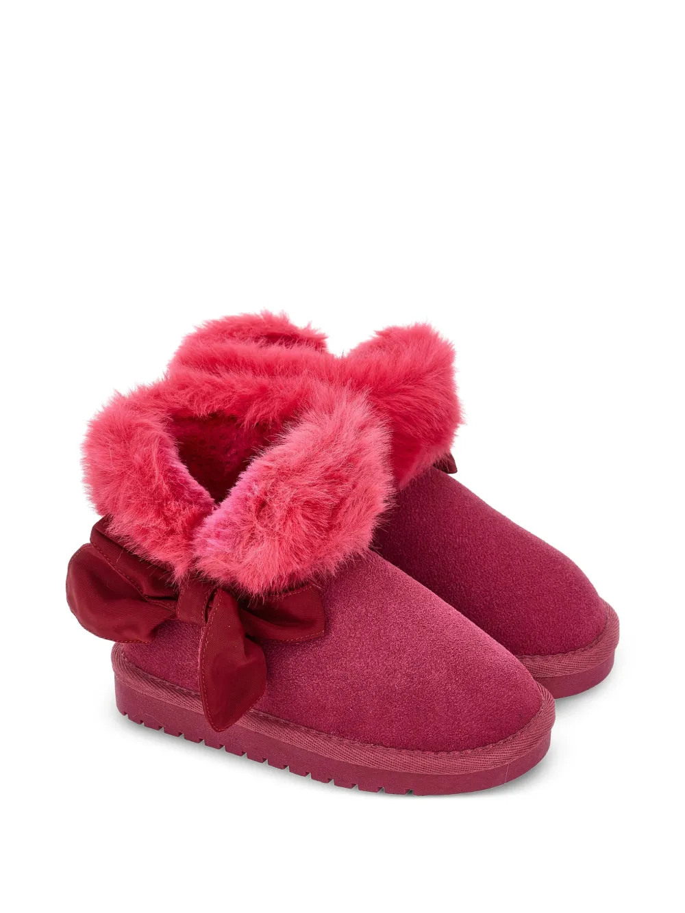 Monnalisa Laarzen met strikdetail Roze