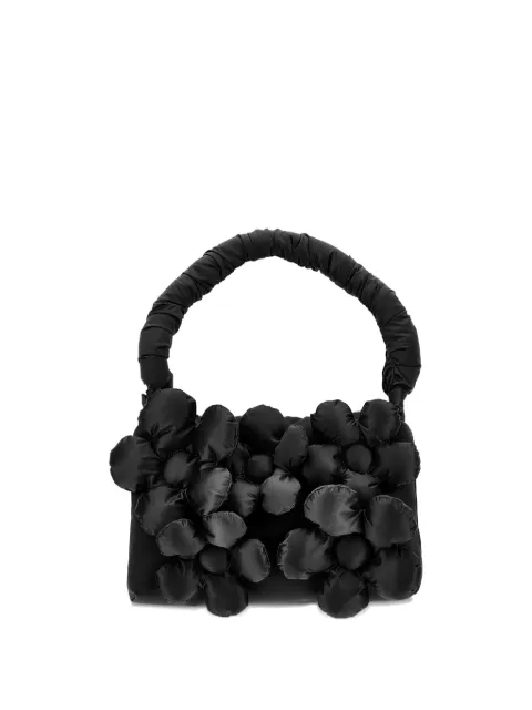 Monnalisa floral-appliqué tote bag