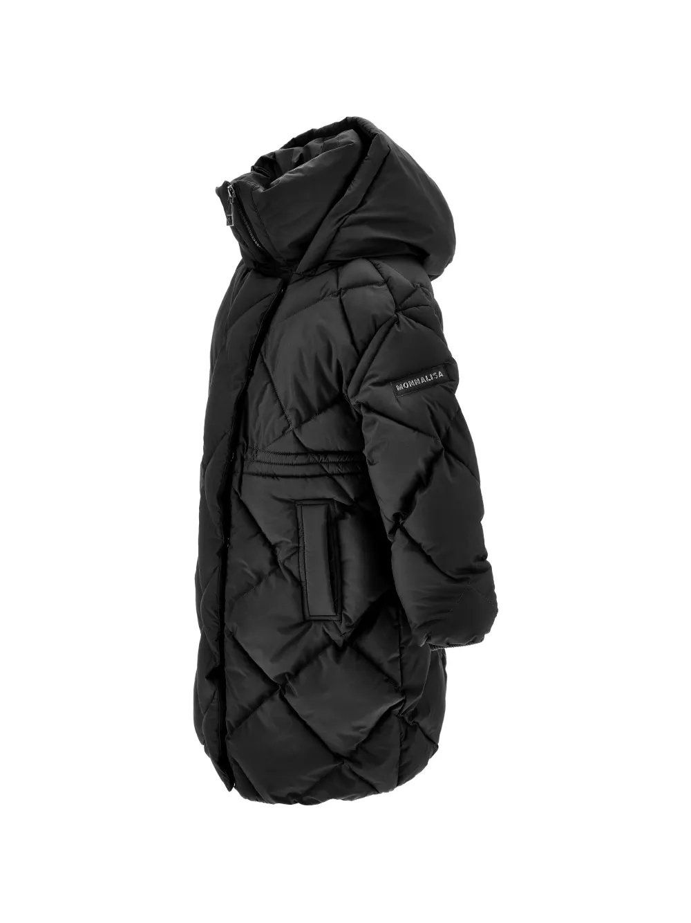 Monnalisa Jack met capuchon Zwart