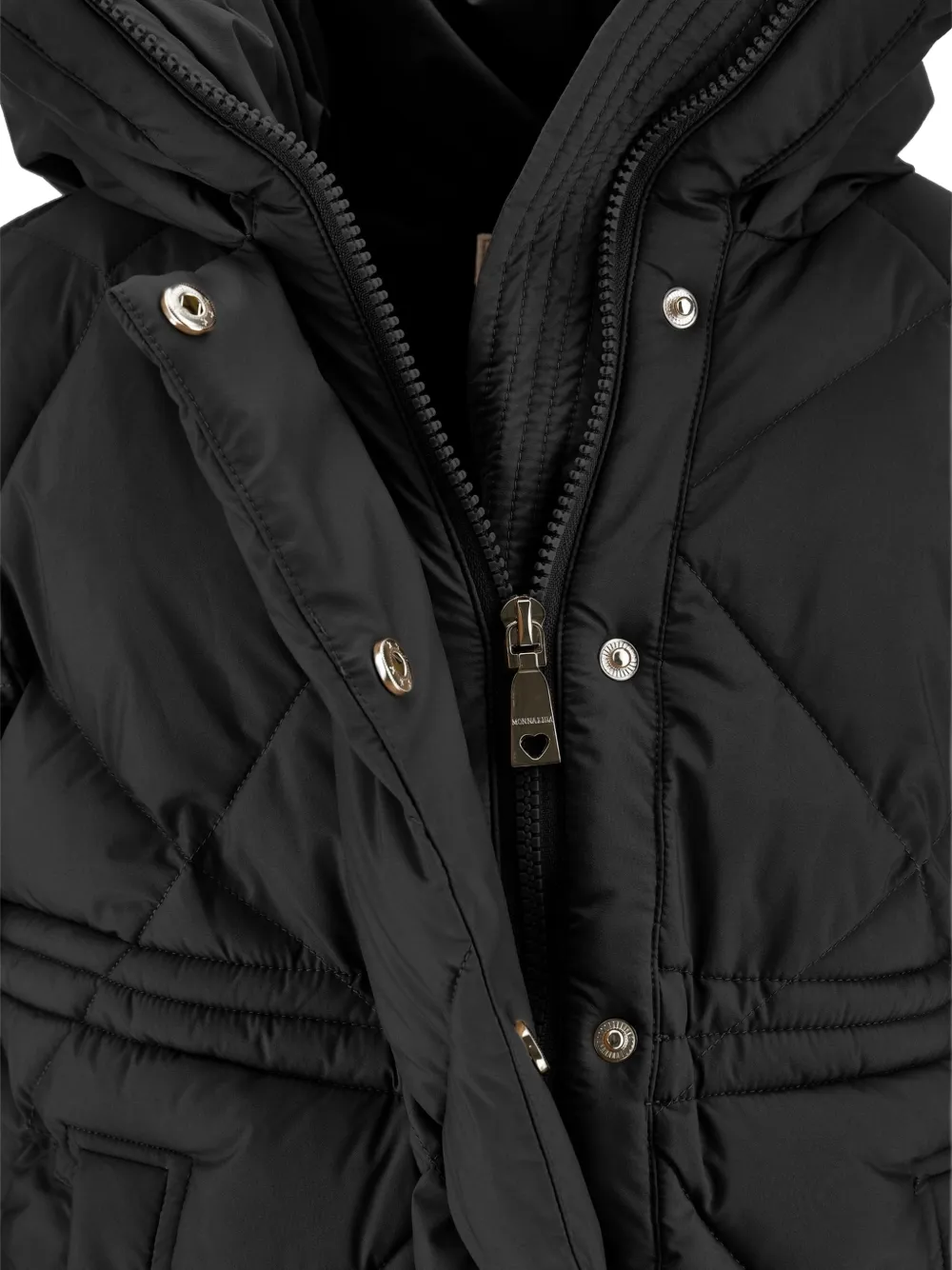 Monnalisa Jack met capuchon Zwart