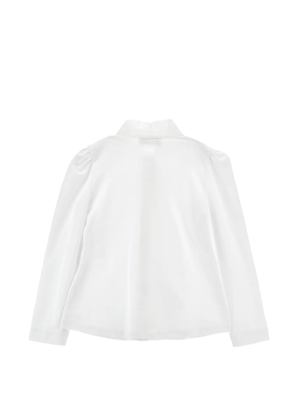 Monnalisa Blouse met strikdetail Wit