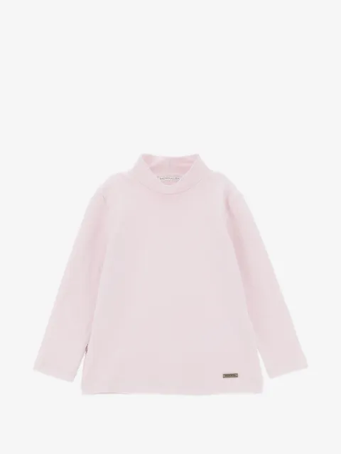 Monnalisa top manga larga con cuello de tortuga