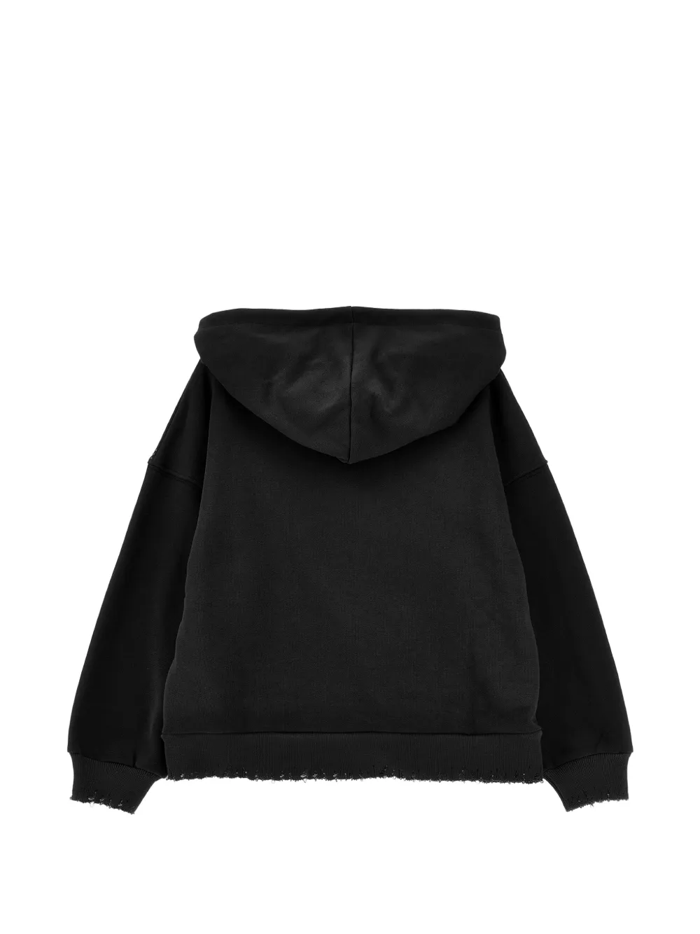 Monnalisa Hoodie verfraaid met stras Zwart