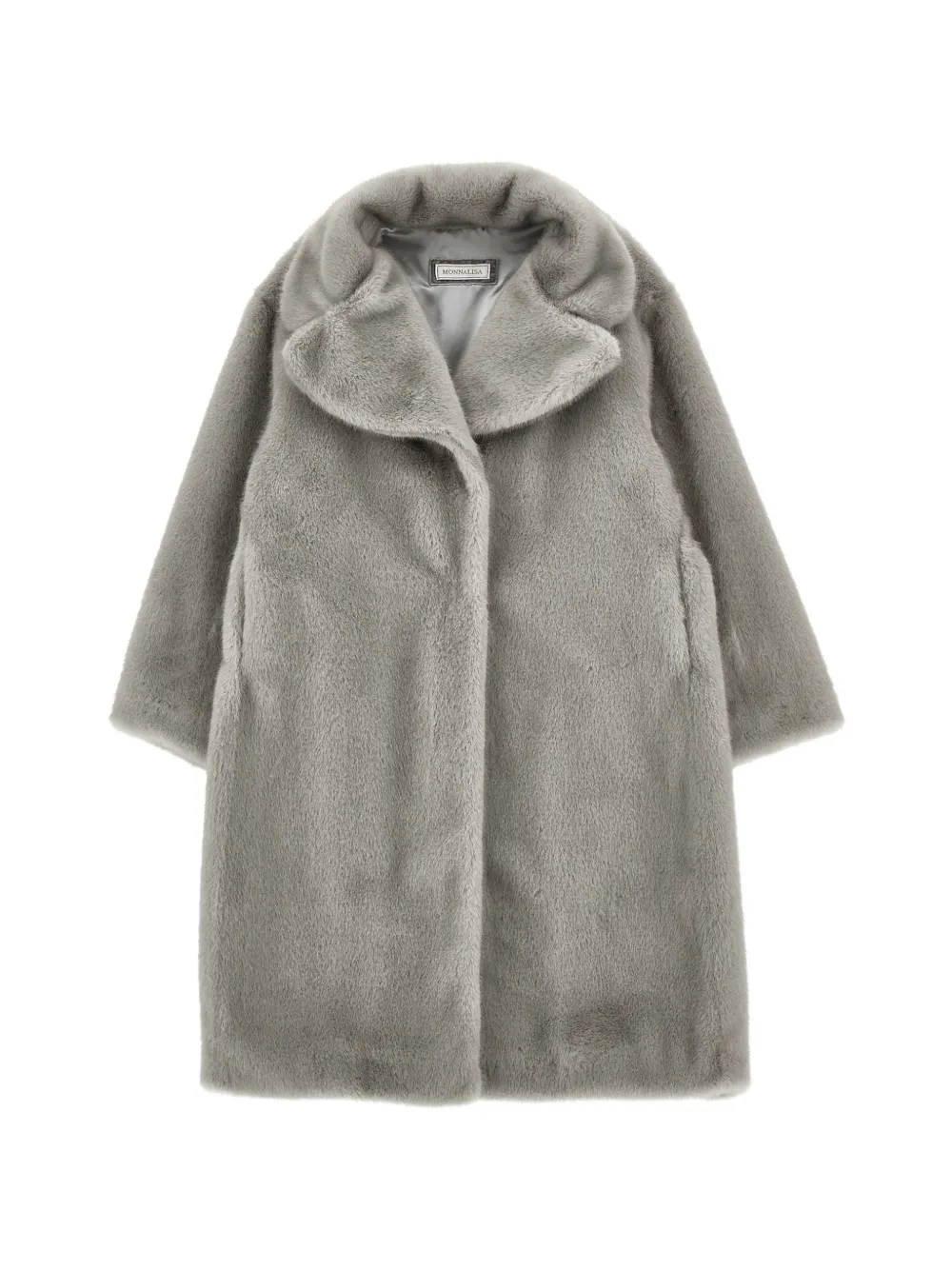 Monnalisa Cappotto monopetto - Grigio