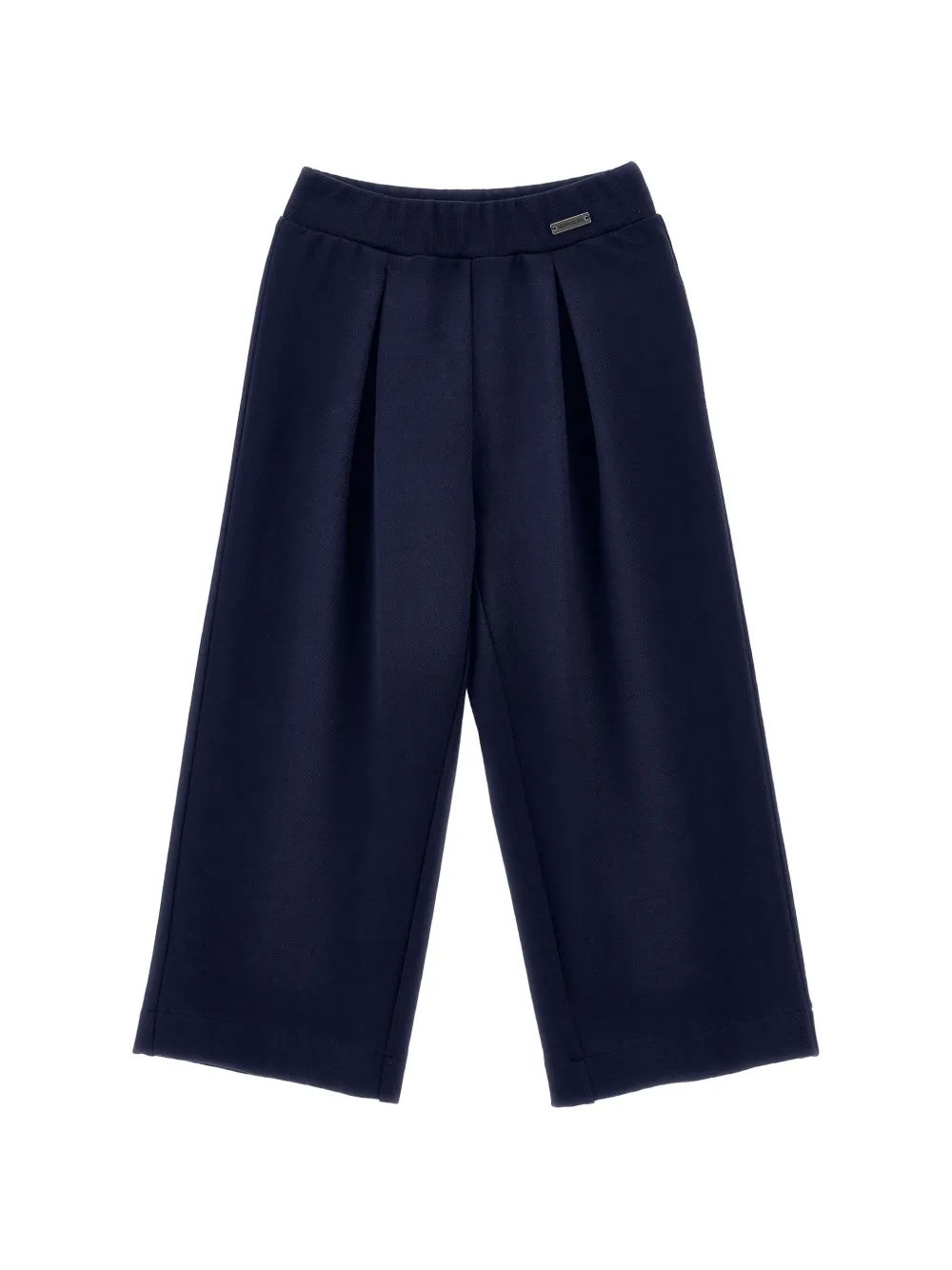 Monnalisa Pantaloni con applicazione logo - Blu