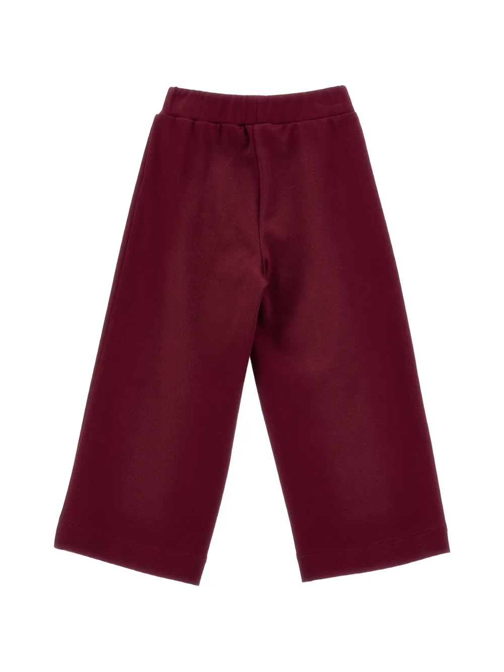 Monnalisa Plooibroek met logoplakkaat Rood