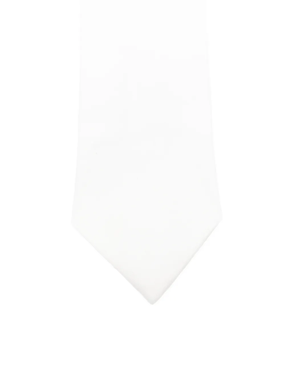 MITILIANE COUTURE Stropdas met satijnen afwerking Wit
