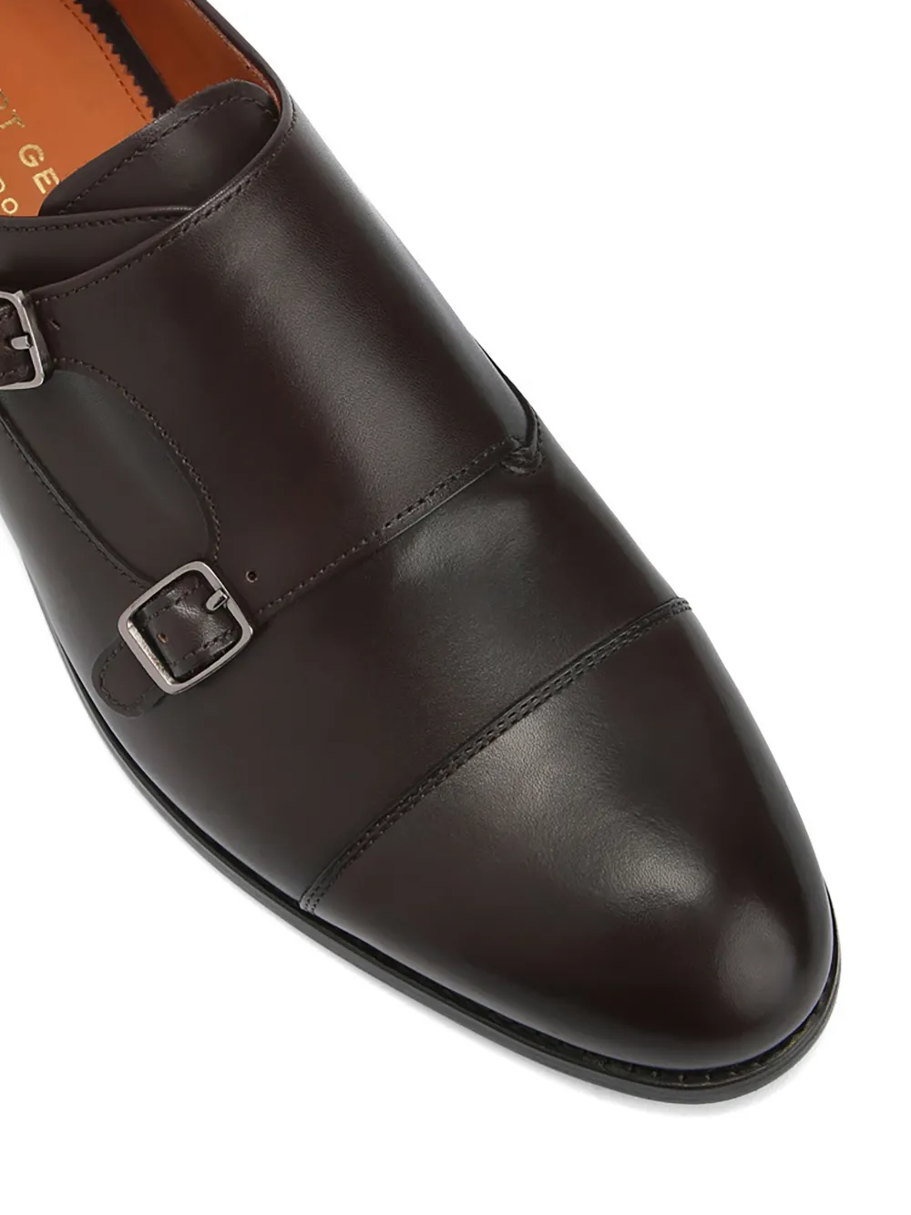 Kurt Geiger London Sloane gespschoenen met dubbele bandjes Bruin