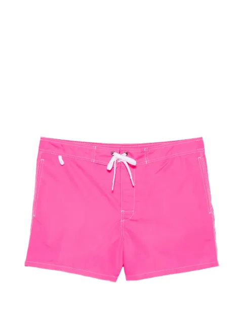 Sundek logo-patch swim shorts
