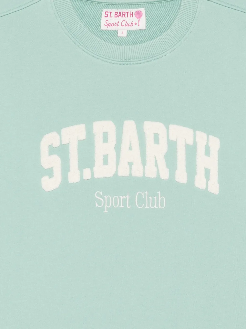  Mc2 Saint Barth Sudadera Stardust Con Logo - Verde 
