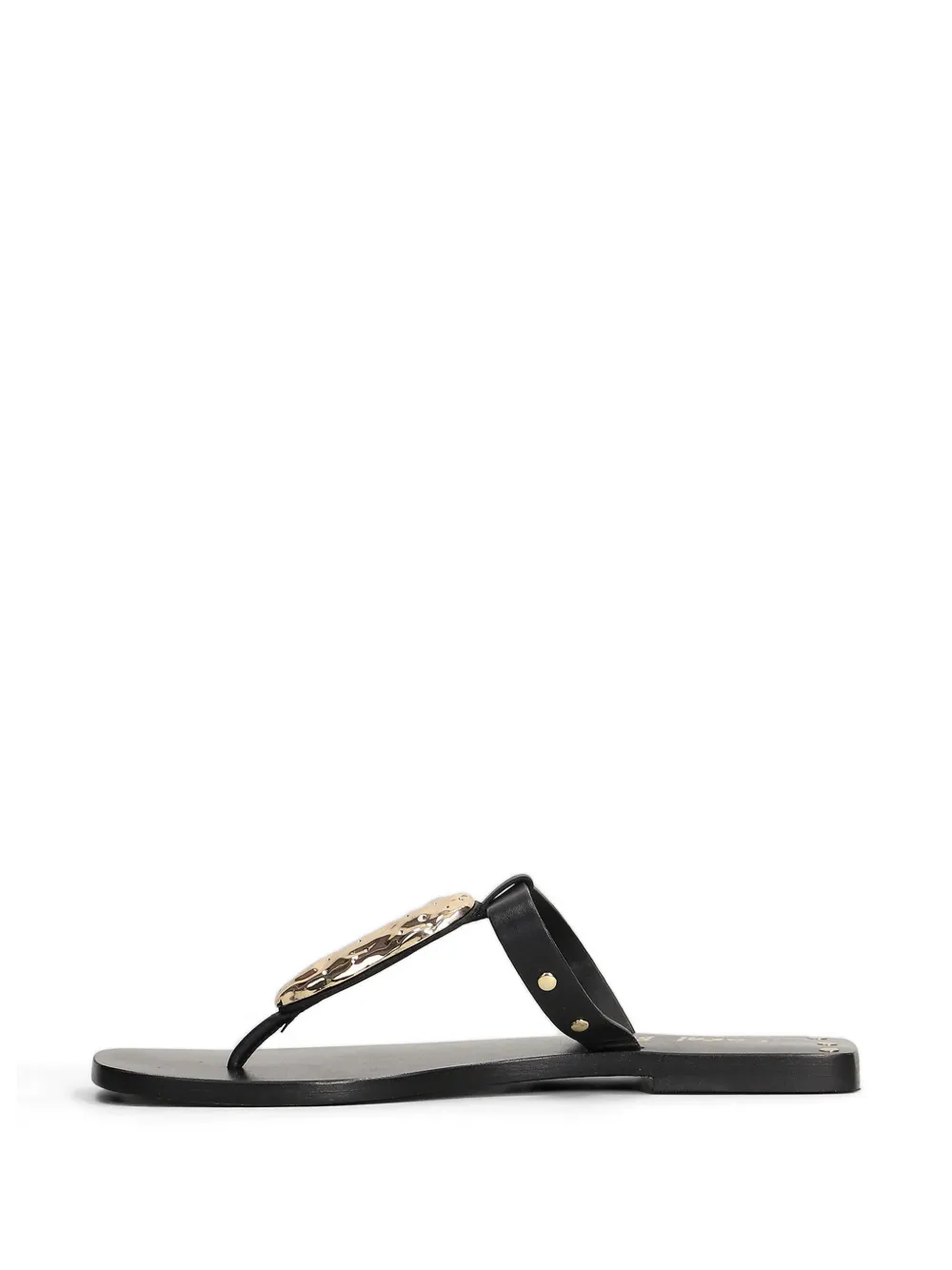 CORAL BLUE Sandalen verfraaid met studs Zwart