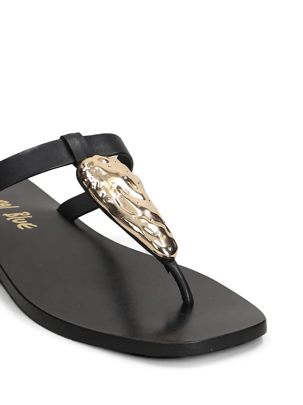 CORAL BLUE Sandalen verfraaid met studs Zwart