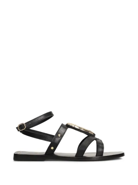 CORAL BLUE open-toe sandals