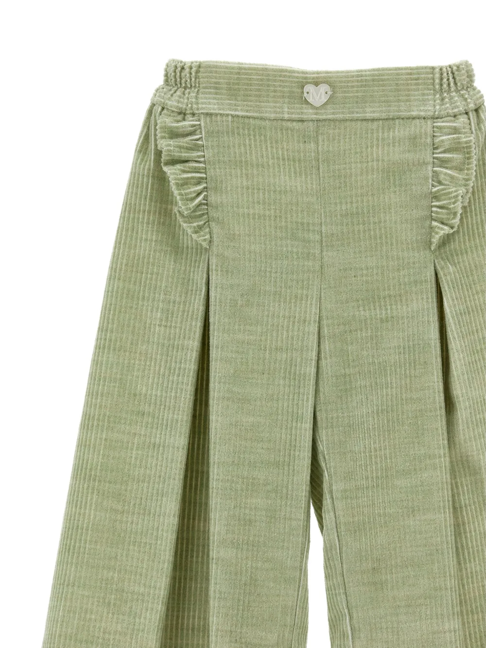 Monnalisa Broek met ruches Groen
