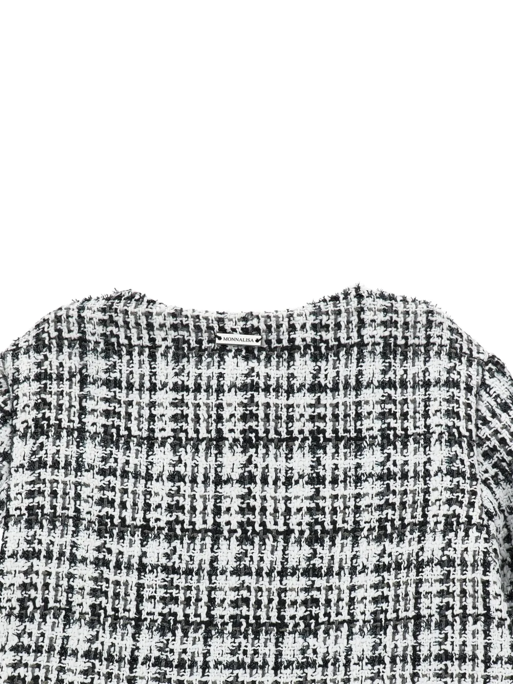 Monnalisa Tweed jack Zwart