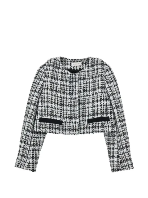 Monnalisa tweed cropped jacket