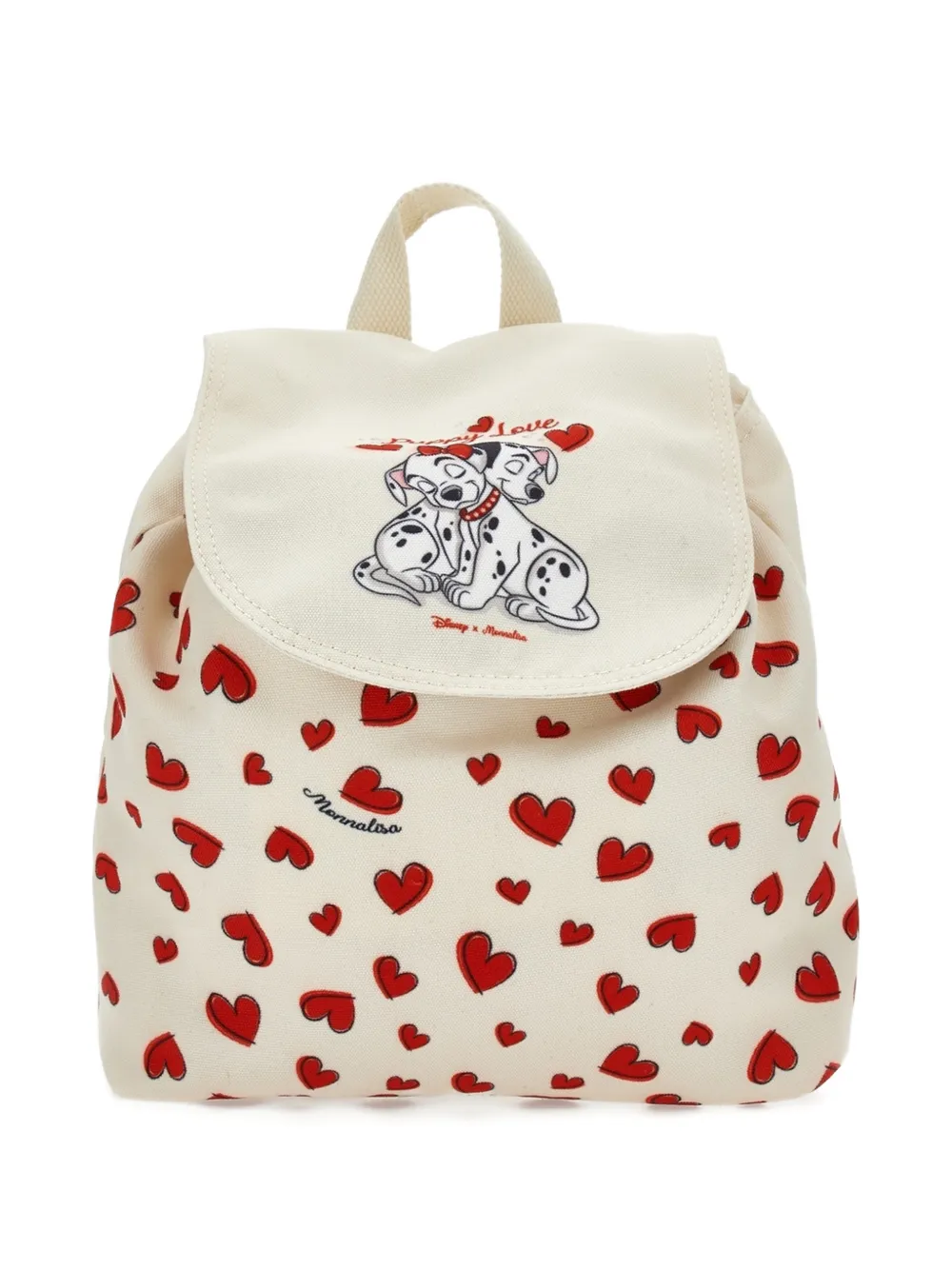 Monnalisa Rucksack mit Disney-Print - Nude