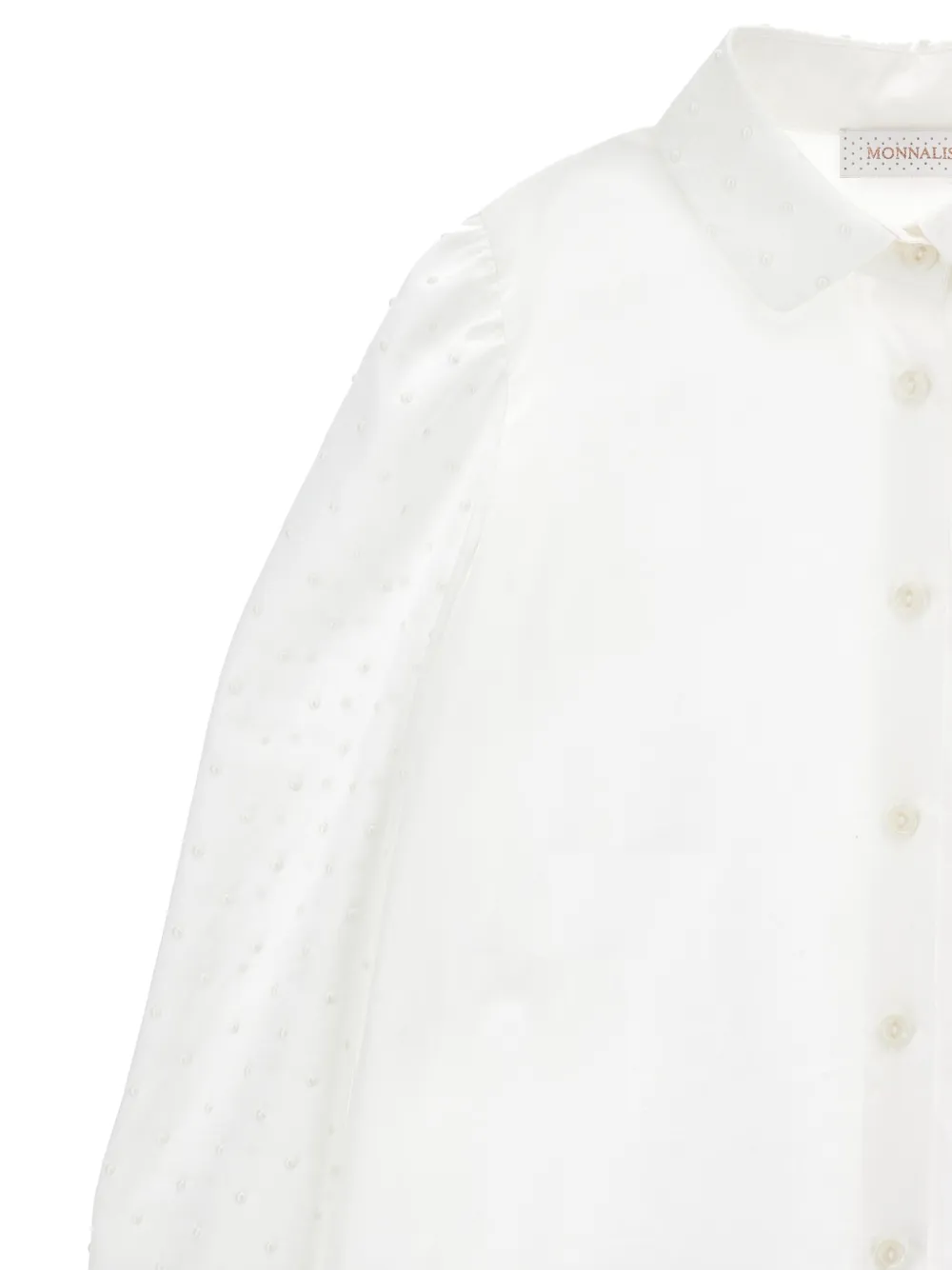 Monnalisa Shirt met lange mouwen Wit