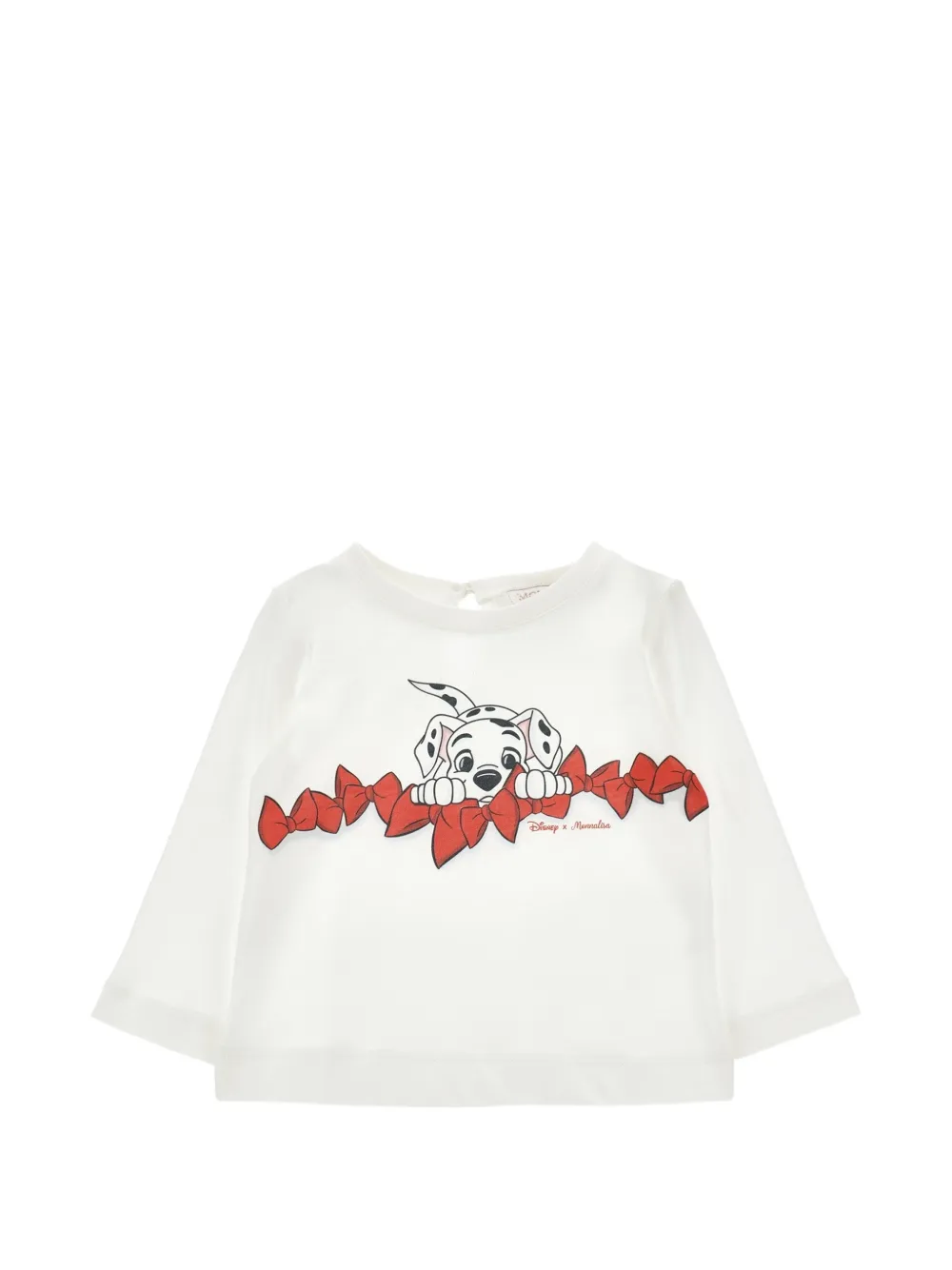 Monnalisa T-shirt Disney con stampa - Bianco