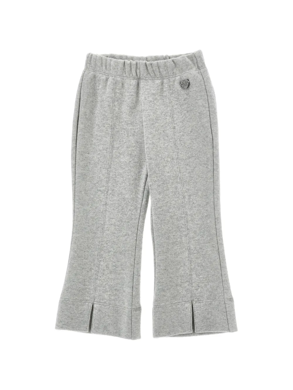 Monnalisa Pantaloni con placca logo - Grigio
