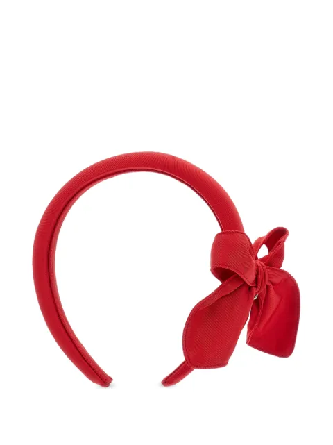 Monnalisa bow-detail padded headband