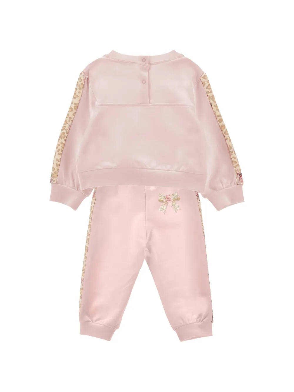 Monnalisa Trainingspak met grafische print Roze
