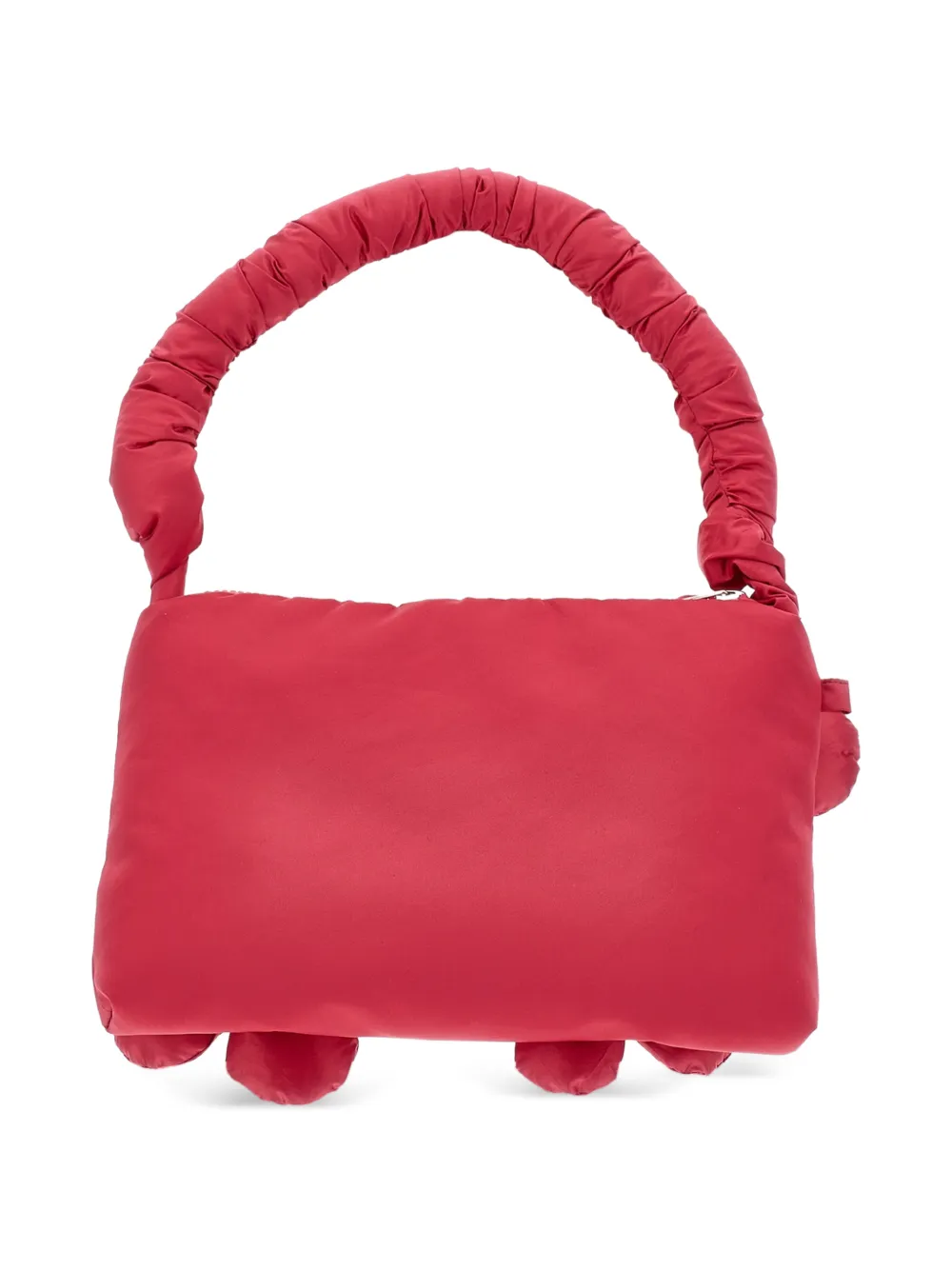 Monnalisa Schoudertas met bloemapplicatie Roze