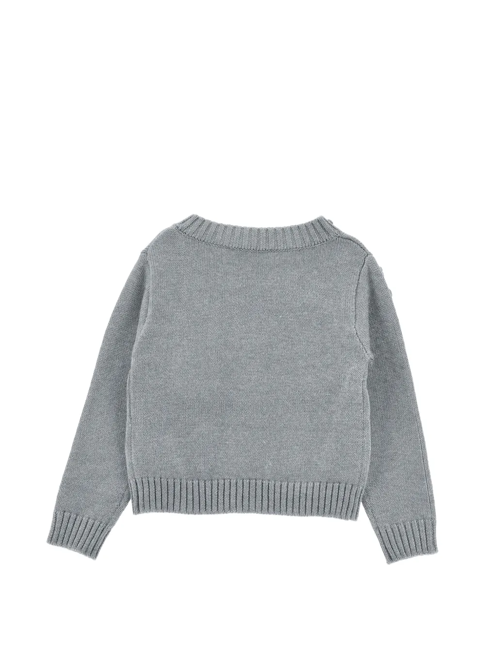 Monnalisa Katoenen vest Grijs