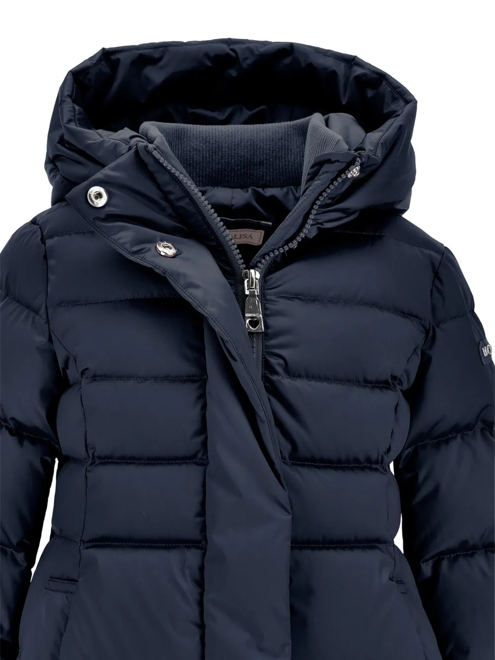 Monnalisa Jack met capuchon Blauw