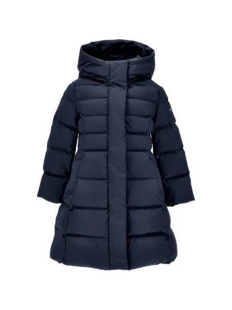 Monnalisa quilted hooded jacket