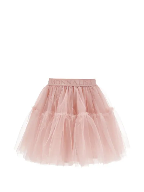 Monnalisa ruffled tulle skirt