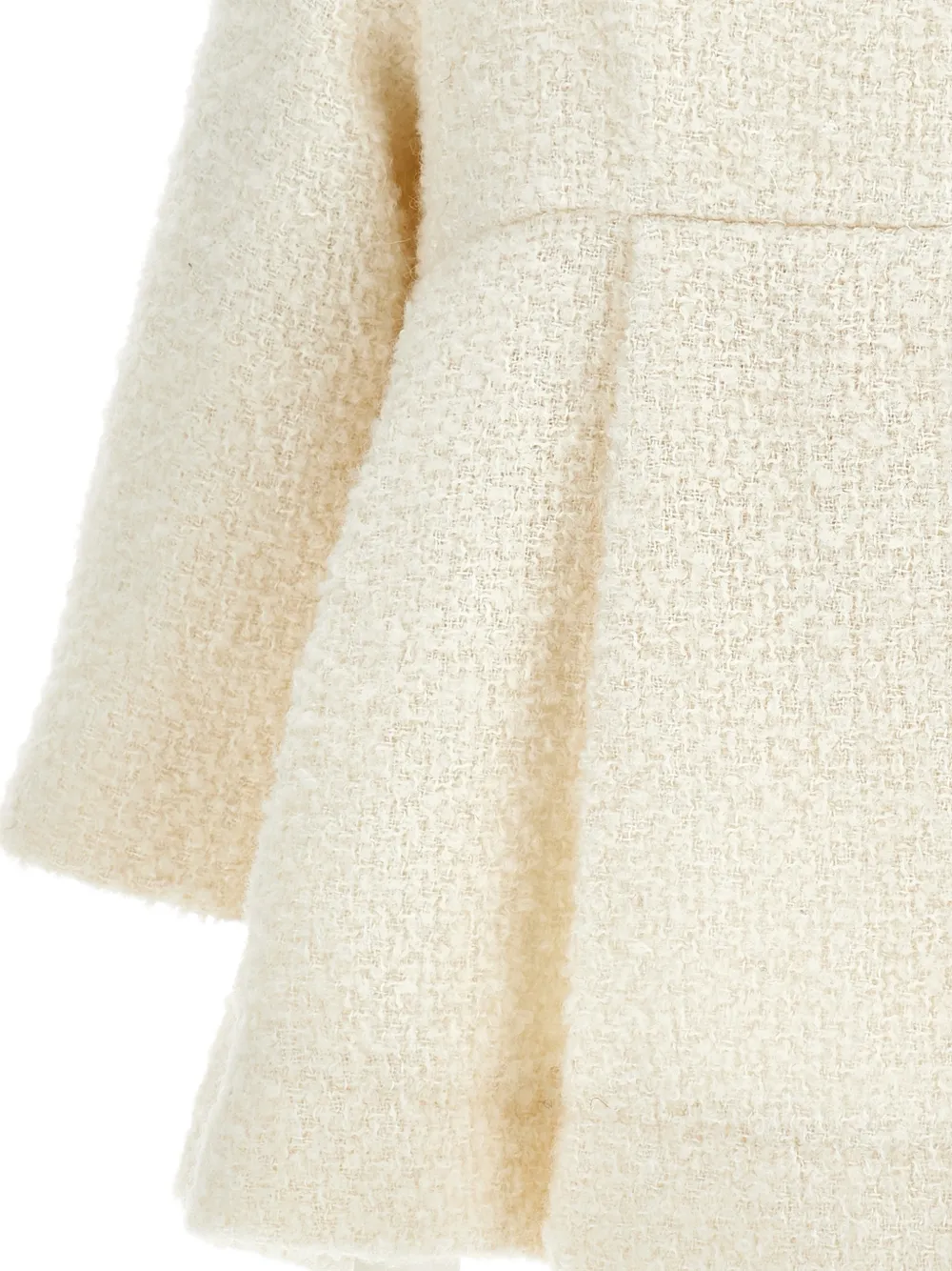 Monnalisa Bouclé jas Beige