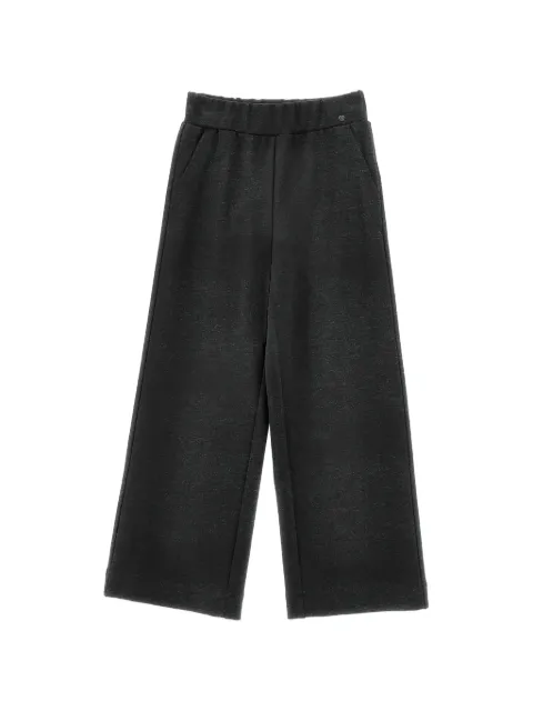 Monnalisa pantalon à plaque logo