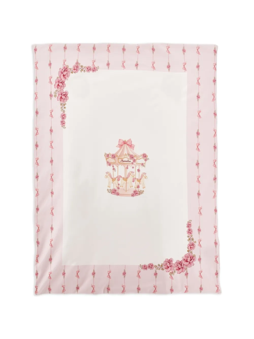 Monnalisa Coperta con stampa - Bianco