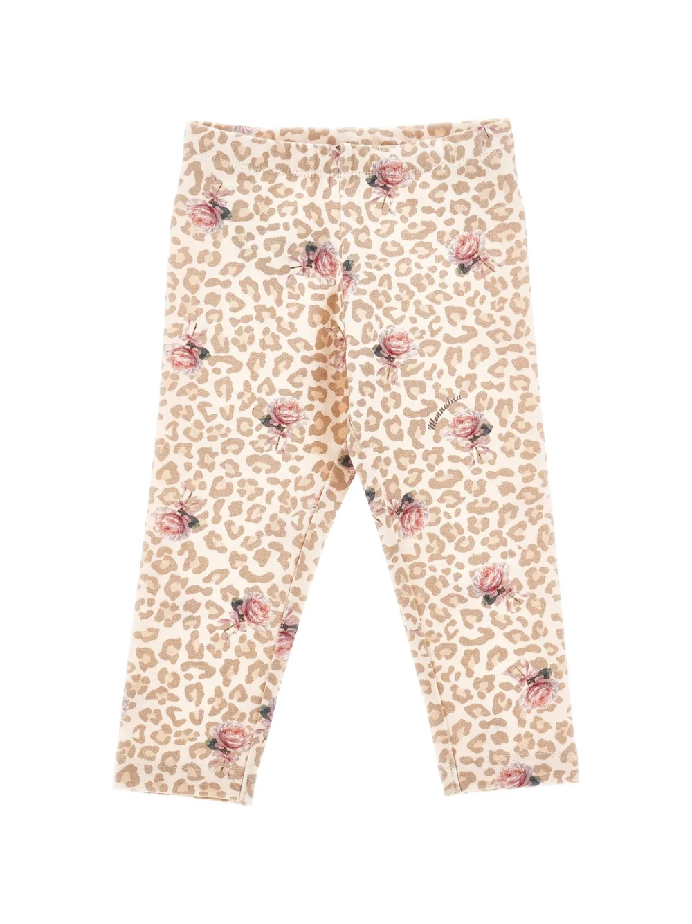 Monnalisa Trainingspak met luipaardprint Wit
