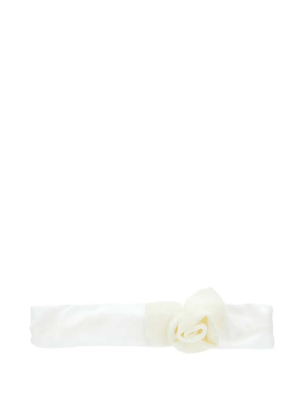 Monnalisa Cerchietto con ruches - Bianco